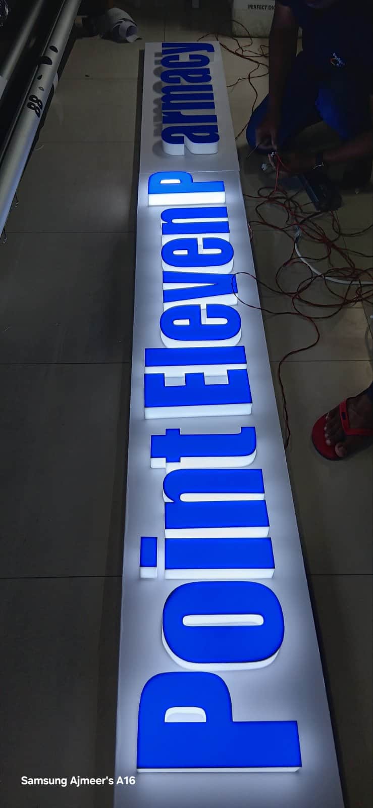 Large format print work 104