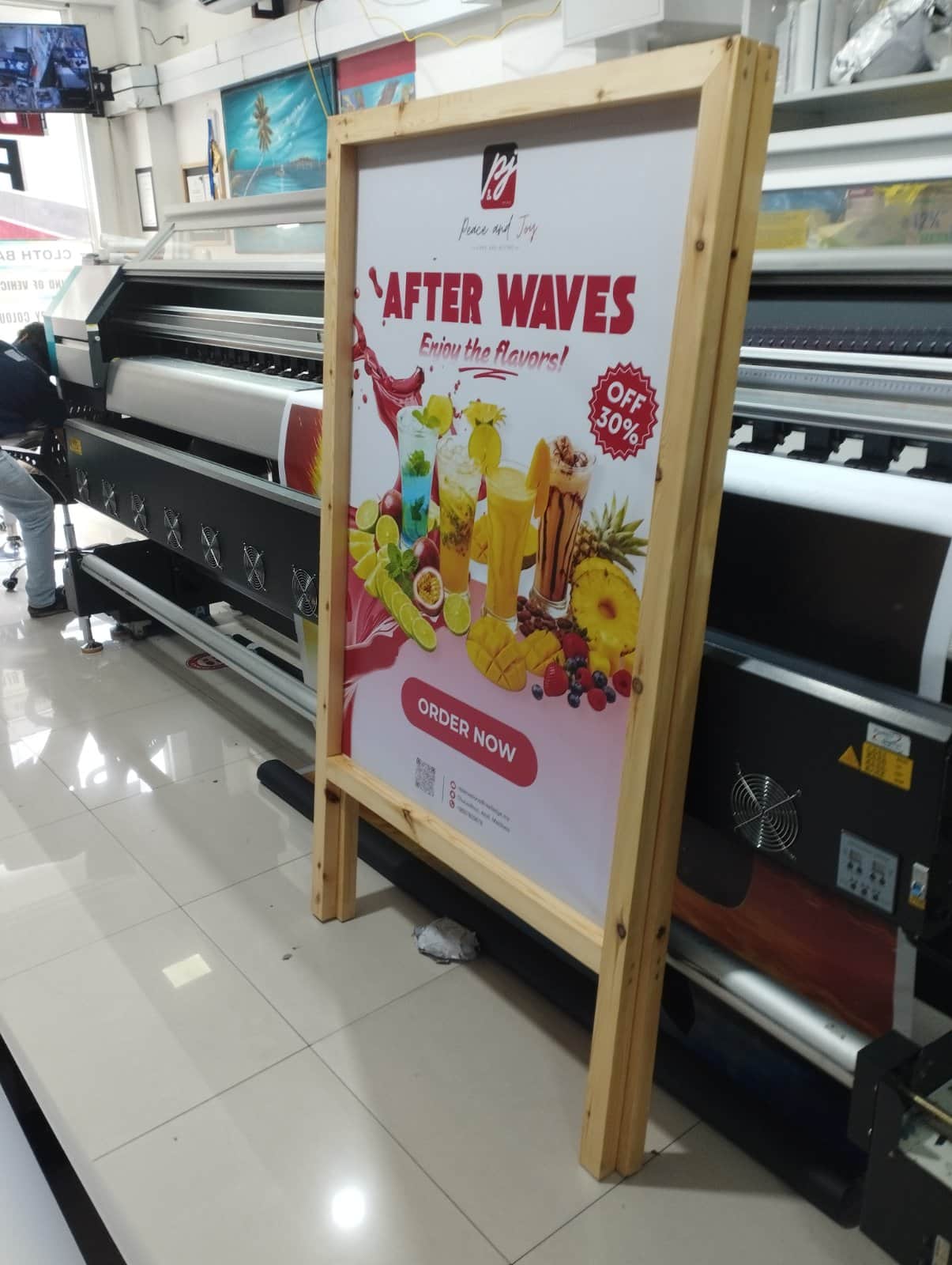 Large format print work 56