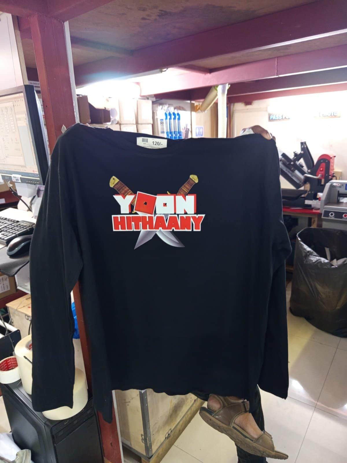 Large format print work 100